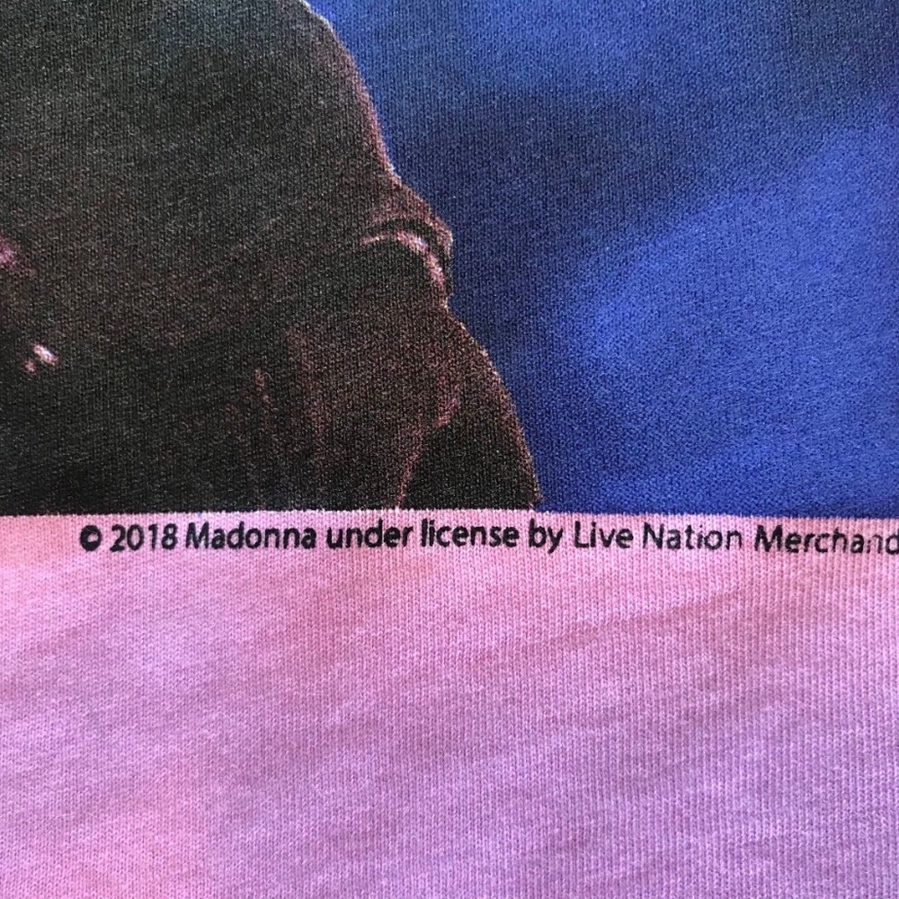 Licensed MADONNA Men's T-shirt XS,S,M,L,XL NEW - Picture 3 of 6